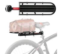 Porte Bagage Velo Arriere, Reglable en Alliage Aluminium Porte Bagage Velo Universel pour VTT Route Fixation Rapide Support Charge Maximale 10 Kg pour Cyclisme Quotidien Transport Sac Et Equipement