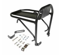 P2R Porte-bagage vélo avant p2r alu Noir réglable 26" à 29" fixation sur tasseaux de frein