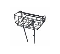 Panier vélo avant noir mat en aluminium 25L Portland Basil ( Noir mat / Non-Défini )