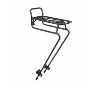 Porte bagage vélo - P2R - Réglable - Noir mat - Aluminium - 26-29 pouces