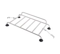 Porte-bagage Véronique en Inox à 6 barres et à ventouses