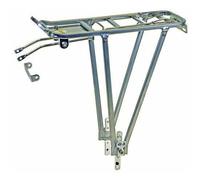 M-wave Screw On Ii Adjustable Pannier Rack Gris 26-28´´ Silver