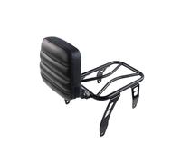 Porte-Bagages Arrière de Moto Pour Siège Solo Avec Dossier Sissy Bar, Pour Indian, Pour Scout, Pour Rogue, Pour Sixty Et Pour Bobber 2018-2023 Moto Porte-Bagages(Black TypeA Backrest)