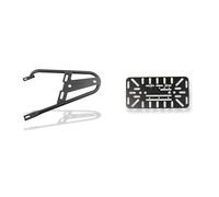 Porte-Bagages Arrière de Moto Support De Sacoche De Coffre Pour Moto Pour INTERCEPTOR 650, Pour CONTINENTAL 650 GT 650, Support Sacoche De Coffre Latéral Moto Porte-Bagages(Left Side and Panel)