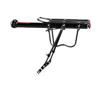 Porte-bagages arrière de vélo - Alliage d'aluminium extensible 25 kg Capacité de charge - Porte-bagages universel pour vélo Sac latéral,Pour équipement de fret Route Montagne Trajets en plein air
