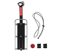 Porte-bagages arrière de vélo - Porte-bagages à dégagement rapide, plateforme de charge réglable universelle | Support de bagage pour sac de coffre de vélo, trajet, tourisme, route, montagne, voyage