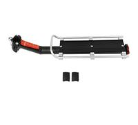 Porte-Bagages arrière de vélo, Porte-Bagages de vélo en Alliage d'aluminium, Supports arrière, étagère réflectrice, Support de Sac, Facile à Installer