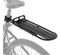 Porte-Bagages arrière en Alliage d'aluminium, Porte-Bagages de vélo, Porte-Bagages rétractable, Porte-Bagages Universel, Porte-vélos arrière VTT, Charge maximale 10 kg (Installation à vis)
