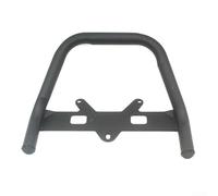 Porte-bagages arrière en alliage pour Niu et Scooters - Diamètre de tube de 25 mm - Compatible avec système de triple boulon de montage (noir)
