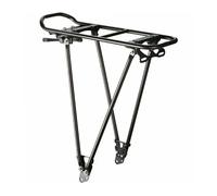 Porte-bagages arrière en aluminium avec système fixation Tubus Racktime foldit Noir
