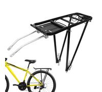 Porte-Bagages arrière en d'aluminium 28 x 12,7 x 33 cm | 35 kg Robuste Porte-Bagages réglable | pour vélo Pliant de Route de Montagne