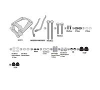 GIVI Porte-bagages arrière SR7056 Monolock/Monokey pour SYM Joymax Z300 / Cruisym 300 Noir