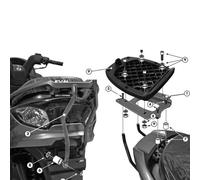 Givi Porte-bagages SR233M Sym Joyride Evo 125/200 2009-2022 pour Monolock Argenté