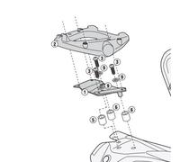 Givi Porte-bagages SYM 400 MAXSYM I 2011-2015