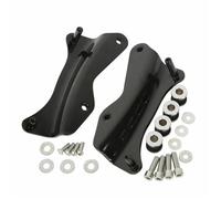 Porte-Bagages Arrière Kit Matériel D'accueil Porte-bagages Moto Deux Paquets Pour Tour Pour Pak Pour Touring Pour Route Pour King Pour Route Pour Glide Pour Street 14-2022(Hardware Black)