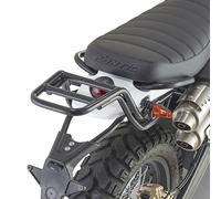 Kappamoto Portapatins arrière Monolock noir Caballero 250 Scrambler 2018-2023
