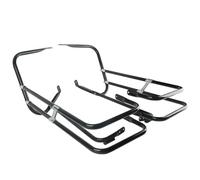 Porte-Bagages Arrière Moto Compatible Avec Road Pour Glide Pour FLTR 2007 2008 Support De Rail Protection Sacoche Selle Support De Boîte Arrière Coffre Arrière Porte-bagages Étagère À Bagages Arrière