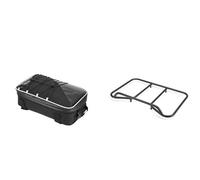 Porte-Bagages Arrière Moto pour BMW R1200 1250 GS R1200GS R1250GS LC ADV Case Rack Case Adventure Bagages Sacs 2022(Bag and Rack Black)