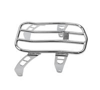 Porte-Bagages Arrière Moto Pour Indian Pour Scout Pour Rogue Pour Sixty Pour Bobber Pour Twenty Porte-bagages Pour Siège Solo Avec Dossier Conducteur Moto Porte-Bagages(Chrome No Backrest)