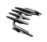 Porte-Bagages Arrière Moto pour Touring Street Electra Glide Road King FLHT FLHX 2009-2022 Porte-Bagages À Montage Furtif Amovible Noir Brillant