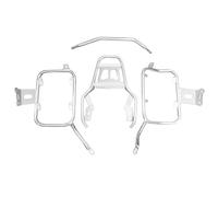 Porte-Bagages Arrière Moto pour VOGE 650 DS 2022 2023 Support Boîte Sacoches Porte-Bagages Moto Coffre Arrière Valise Latérale Support en Acier Inoxydable(Silver 1 Set)