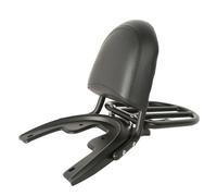 Porte-Bagages Arrière Moto pour VRSCD VRSCA VRSCB 2002 2003 2004 2005 2006 VRSCSE 2005 Moto Sissy Bar Dossier Porte-Bagages Plaque De Base(Le Noir)