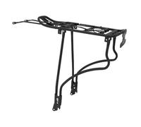 Porte-bagages arrière P2R réglable en aluminium pour vélos 26''/29'' - Noir