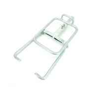 Porte-Bagages Arrière Porte-Bagages Avant Pliable en Alliage D'aluminium pour Vélo pour Dahon BYA412 K3, 14 Pouces Porte Bagage Moto(Argent)