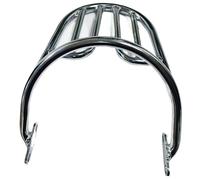 Porte Bagages arrière pour Triumph pour Bonneville T120 T100 2017-2020 Chrome Siège Arrière Porte-Bagages Poignée Barre D'appui Arrière Moto Porte Bagage