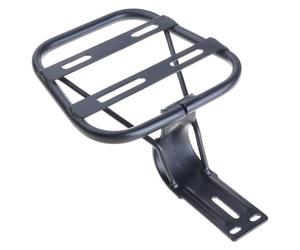 Porte-bagages arrière pour vélo électrique - Installation facile - Cadre de boîte de rangement pour longues distances - Panier de vélo amovible