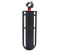 Porte-bagages arrière pour vélo | Porte-bagages | Support stable à dégagement rapide en aluminium pour sac de sécurité en plein air vélo stabilité transport navette tourisme