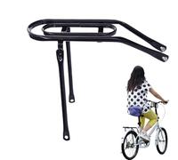 Porte-Bagages Arrière pour Vélo - Support De Transport Léger pour Roue Arrière pour Montage De Sac Latéral, Plate-Forme De Chargement Amovible Robuste pour Les Déplacements Quotidiens | Accessoire De