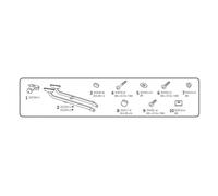 Shad Fixation Arrière Top Master Kawasaki Z900rs/z900rs Cafe One Size Black