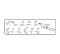 Shad Yamaha Mt07 Top Case Rear Fitting Noir