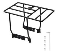 Porte-Bagages Arrière Trottinette Compatible avec Mi M365/ 1S /Pro Universel, Étagère À Bagages Cargo Porte-Bagages en Alliage D'aluminium, Porte-bagages Arrière pour Scooter E - Noir, 27 x 15 x 17 cm