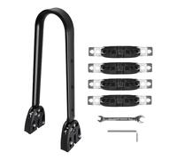 Porte-Bagages arrière vélo - d'Aluminium 30KG Charge Utile Multifonction,Support Sacoches Vélo,pour Voyage Montagne Route Cyclisme Commuting Aventure Courses