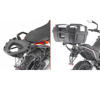 Givi Monolock/monokey Ktm 390 Adventure Top Case Rear Fitting Noir