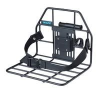 Porte-bagages avant Around Ace - (avec fixation au guidon) - noir