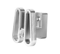 Porte-bagages avant de vélo léger et inoxydable de rechange | Adaptateur de montage avant de vélo pliable pour route, pique-nique, travail, parc, extérieur, magasin, garage, camping