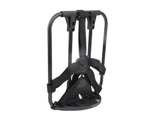 Porte-Bagages Avant en Alliage avec Sac À Dos for Vélo Pliant, Panier Squelette, Accessoire De Vélo(Vertical Section)