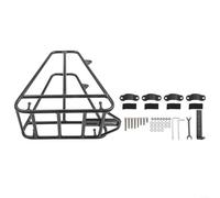 Porte-bagages avant en alliage d'aluminium pour vélo électrique, scooter, noir, 30 x 28 x 14 cm, compatible avec VTT et vélos de route