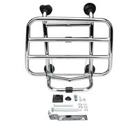 Porte-bagages avant pliable chromé compatible avec Vespa Primavera Sprint 50 125 150