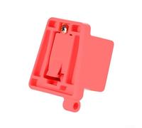 Porte-bagages avant pliable pour vélo - Adaptateur de support de cadre de fourche compatible avec le guidon de vélo Brompton - Support léger en fibre de verre PA66 (rouge)
