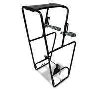 Porte-bagages avant pour vélo avec fourche suspendue Minoura ( Noir )