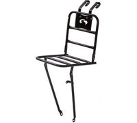 Porte-bagages avant STECO pour vélo 26/28 pouces en acier noir