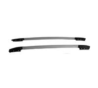 Porte-Bagages Barres De Toit Noires pour Ford pour Ranger pour Wildtrack 2012 2013 2014 2015 2016 2017 2018 2019 T6 T7 Double Cabine Barres Toit Railing(Silver Screw)