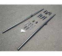 Porte Bagages Barres de Toit Railing pour Benz W447 V Class VITO V260 V220 V250 Valente 2016-2022 Voiture Aluminium alerie Toit Porte-en Noir sans Railing sur Le verrouillable