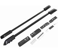 Porte Bagages Barres de Toit Railing pour Toyota 4 Runner 2005-2022 Voiture Aluminium alerie Toit Porte-en Noir sans Railing sur Le verrouillable