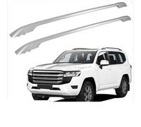 Porte Bagages Barres de Toit Railing pour Toyota Land Cruiser 2022 Voiture Aluminium alerie Toit Porte-en Noir sans Railing sur Le verrouillable