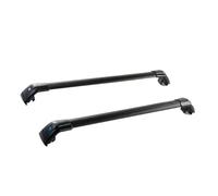 Porte Bagages Barres Transversales Verrouillables Porte-bagages Pour Kia EV9 Wind AWD Pour Land AWD L'exception La GT-Line 2024 Rails Toit(All Black)